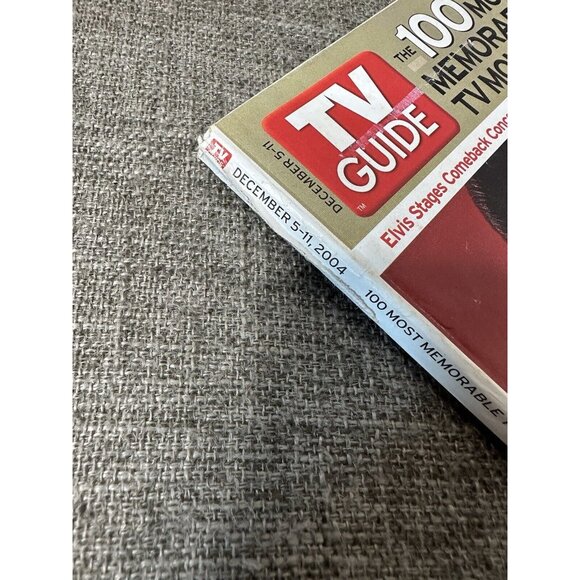 TV Guide Elvis Presley July 4-10 2004 December 5-11 2004 & Hologram Edition - Picture 8 of 11